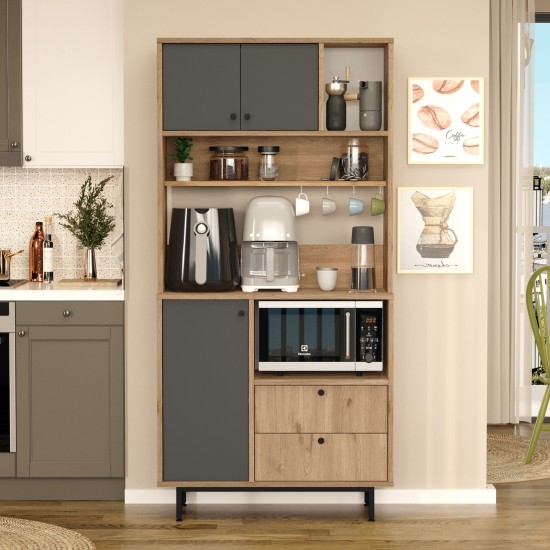 Multi Purpose Cabinet RE4-SA Oak
Anthracite Multi Purpose Cabinet RE4-SA Oak
Anthracite