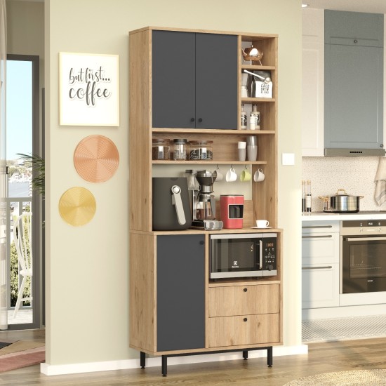 Multi Purpose Cabinet RE6-SA Oak
Anthracite Multi Purpose Cabinet RE6-SA Oak
Anthracite