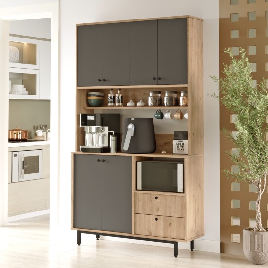 Multi Purpose Cabinet RE7-SA Oak
Anthracite Multi Purpose Cabinet RE7-SA Oak
Anthracite
