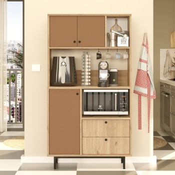 Multi Purpose Cabinet RE3-SK Oak
Tile Red
