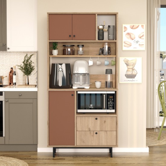 Multi Purpose Cabinet RE4-SK Oak
Tile Red Multi Purpose Cabinet RE4-SK Oak
Tile Red