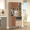 Multi Purpose Cabinet RE4-SK Oak
Tile Red