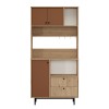 Multi Purpose Cabinet RE4-SK Oak
Tile Red