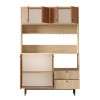 Multi Purpose Cabinet RE5-SK Oak
Tile Red