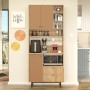 Multi Purpose Cabinet RE6-SK Oak
Tile Red