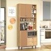 Multi Purpose Cabinet RE6-SK Oak
Tile Red