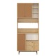 Multi Purpose Cabinet RE6-SK Oak
Tile Red