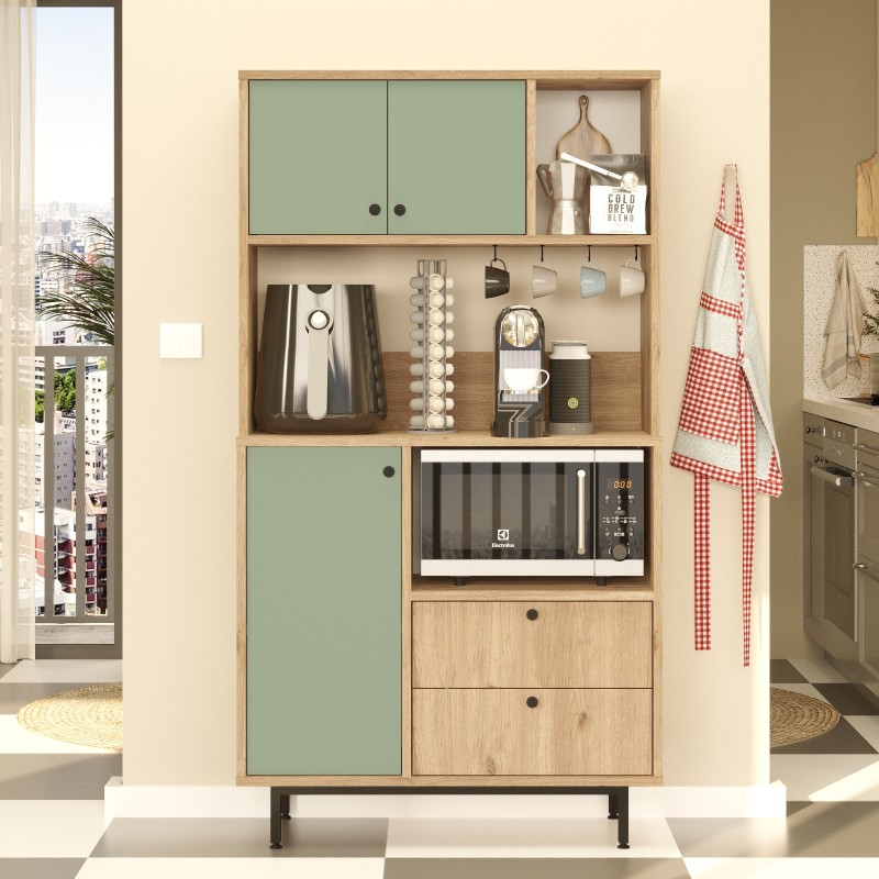Multi Purpose Cabinet RE3-SY Oak
Green