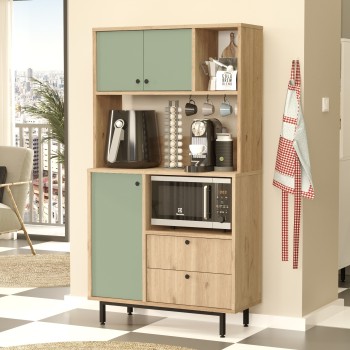 Multi Purpose Cabinet RE3-SY Oak
Green