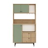 Multi Purpose Cabinet RE3-SY Oak
Green