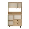 Multi Purpose Cabinet RE3-SY Oak
Green