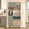 Multi Purpose Cabinet RE4-SY Oak
Green