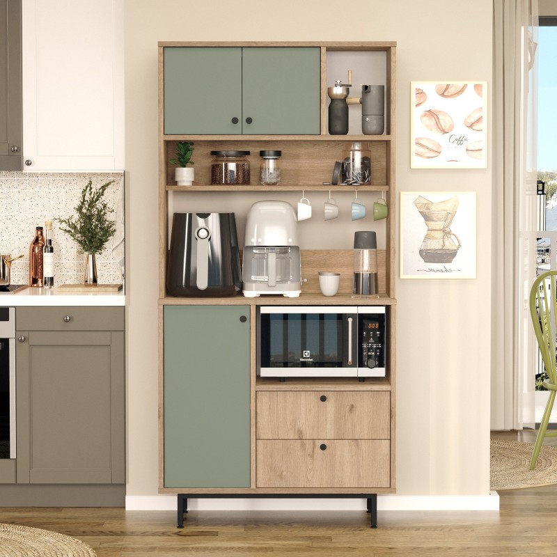 Multi Purpose Cabinet RE4-SY Oak
Green