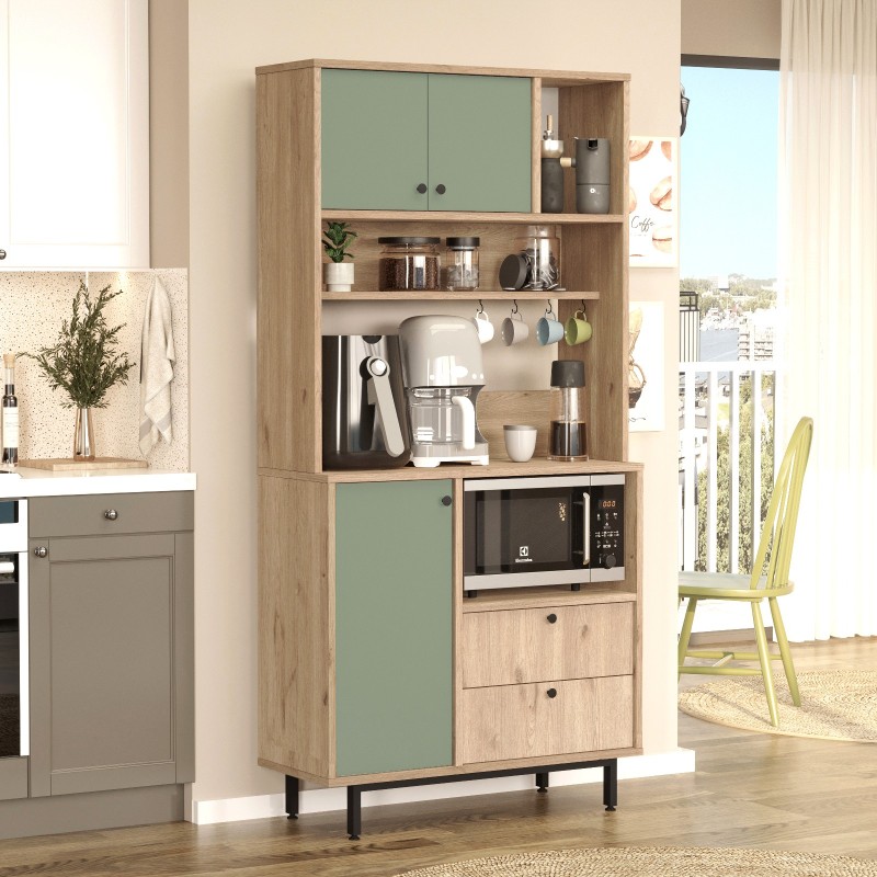 Multi Purpose Cabinet RE4-SY Oak
Green