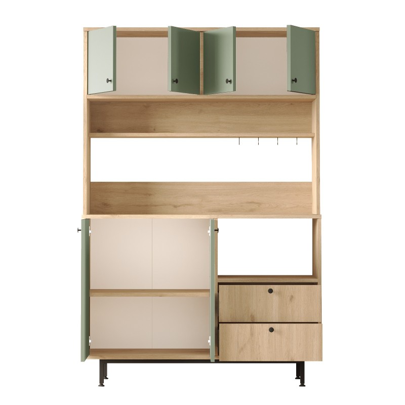 Multi Purpose Cabinet RE5-SY Oak
Green