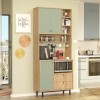 Multi Purpose Cabinet RE6-SY Oak
Green