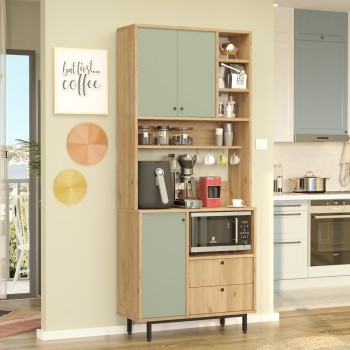 Multi Purpose Cabinet RE6-SY Oak
Green