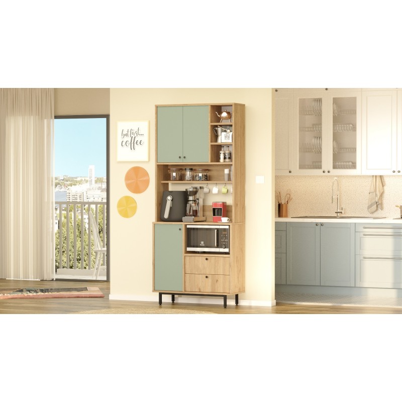 Multi Purpose Cabinet RE6-SY Oak
Green