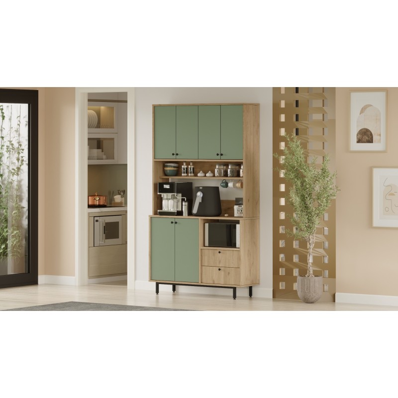 Multi Purpose Cabinet RE7-SY Oak
Green