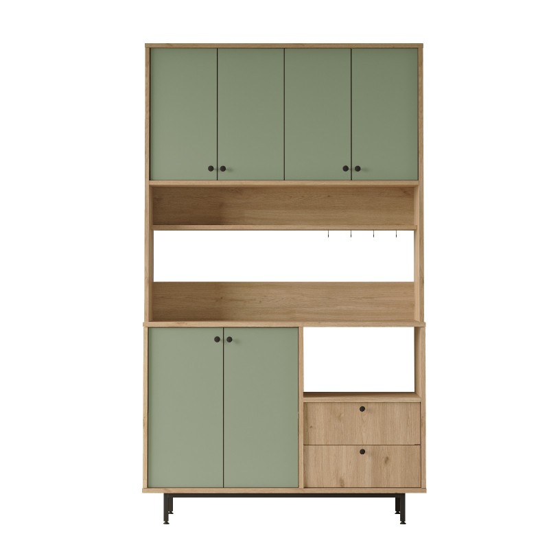 Multi Purpose Cabinet RE7-SY Oak
Green