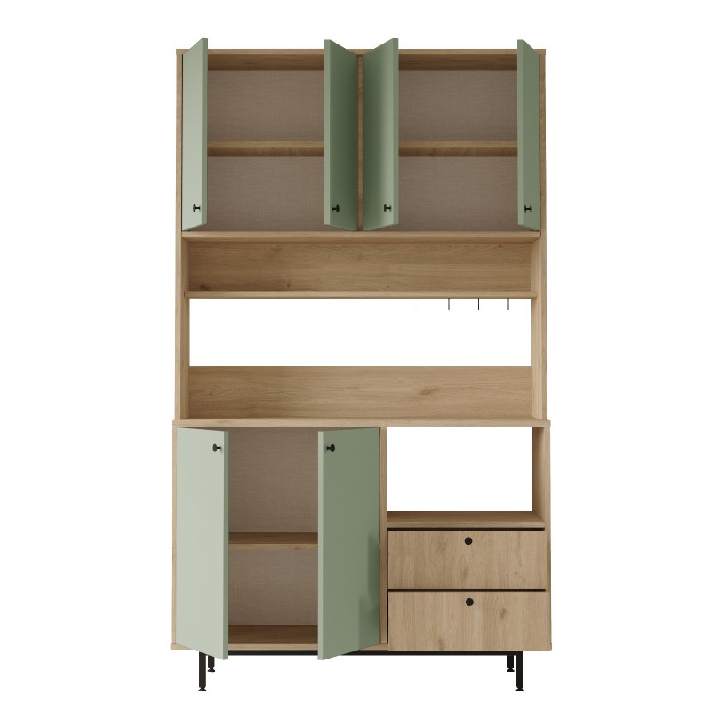 Multi Purpose Cabinet RE7-SY Oak
Green