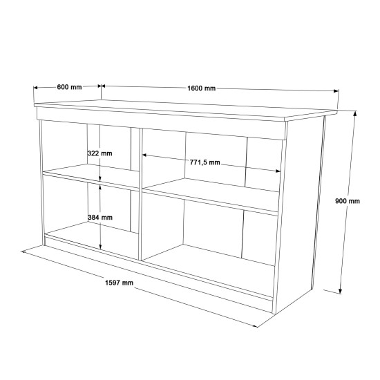 Kitchen Table OR1-S Oak