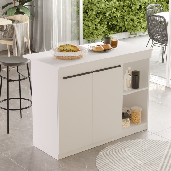 Kitchen Table OR2-W White Hanah Home Kitchen Table OR2-W White