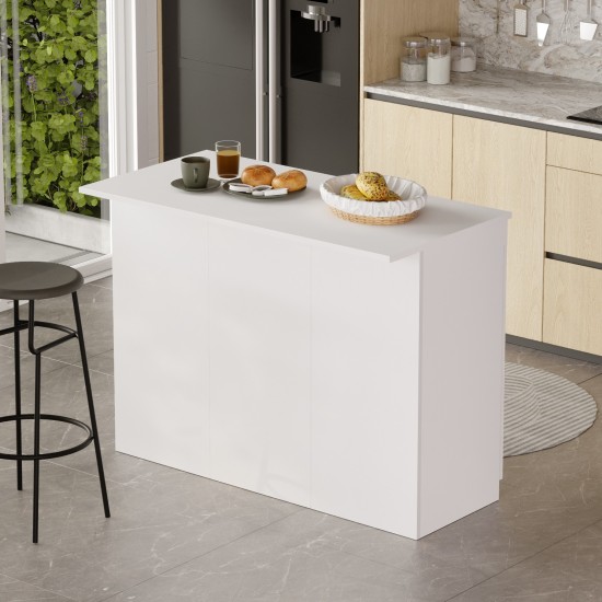 Kitchen Table OR2-W White Hanah Home Kitchen Table OR2-W White
