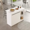 Hanah Home Kitchen Table OR2-W White