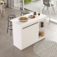 Kitchen Table OR2-W White Hanah Home Kitchen Table OR2-W White