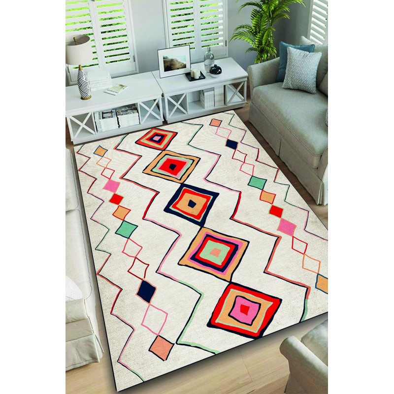 Hall Carpet (80 x 150) Teppi Multicolor