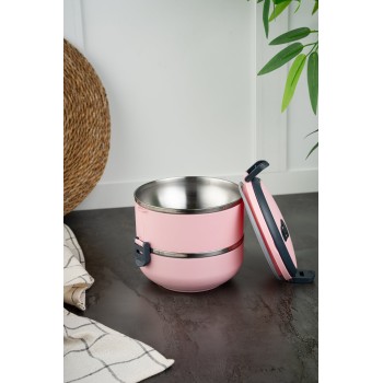 Lunch Box Set (2 Pieces) POTP2 Pink