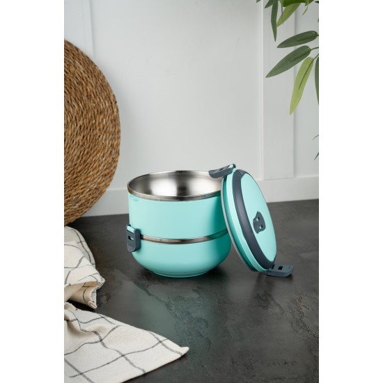 Hermia Lunch Box Set (2 Pieces) POTW2 Turquoise