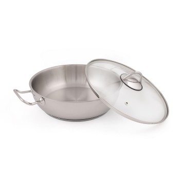 Pot Set (2 Pieces) D49 Silver