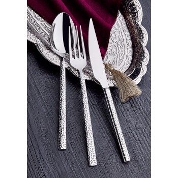 Σετ Μαχαιροπίρουνα από Ανοξείδωτο Ατσάλι (24 Τεμάχια) Kristal Silver