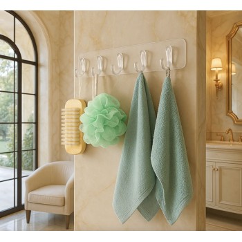 Bathroom Organizer d77 Transparent