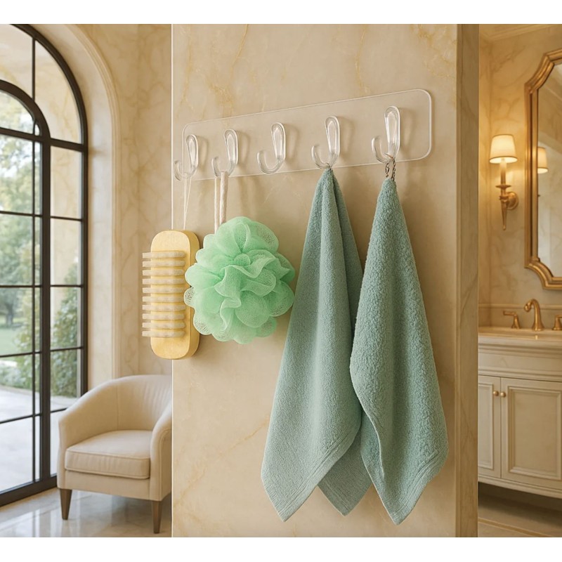 Bathroom Organizer d77 Transparent