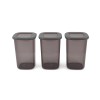 Hermia Storage Box Set (3 Pieces) BNMPOLYAS03-12 Anthracite