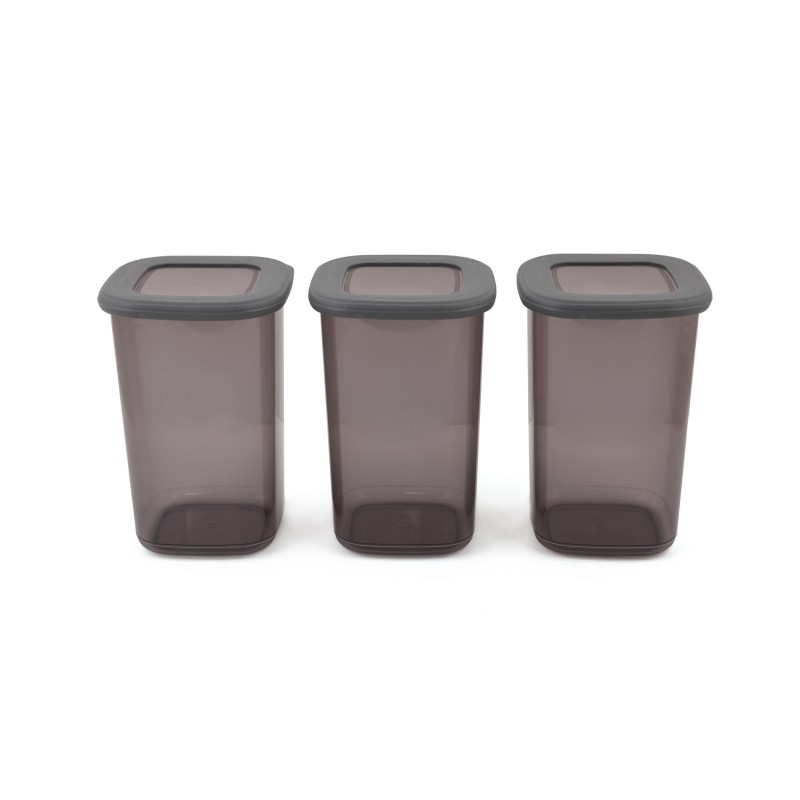 Hermia Storage Box Set (3 Pieces) BNMPOLYAS03-12 Anthracite