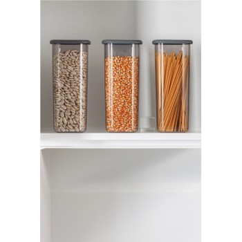 Storage Box Set (3 Pieces) BNMPOLYAS03-17 Anthracite