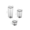 Hermia Storage Box Set (3 Pieces) BNMPOLYAS03-51217 Anthracite