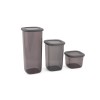 Hermia Storage Box Set (3 Pieces) BNMPOLYAS03-51217 Anthracite