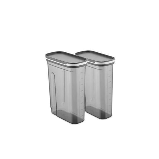 Hermia Storage Box Set (2 Pieces) BNMSRGAR02-18 Anthracite