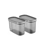 Storage Box Set (2 Pieces) BNMSRGAR02-12 Anthracite