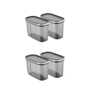 Storage Box Set (4 Pieces) BNMSRGAR04-12 Anthracite