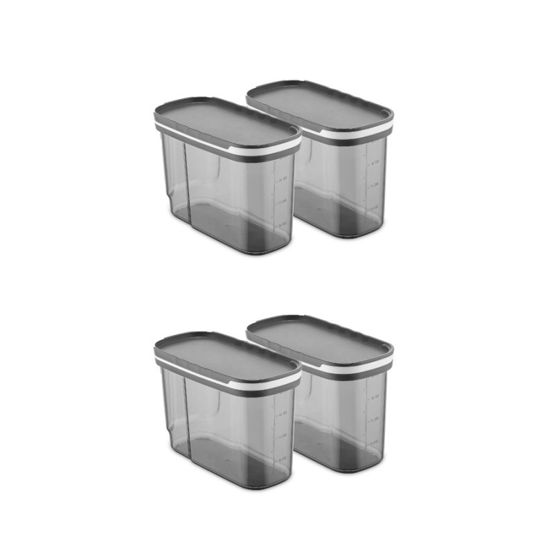 Hermia Storage Box Set (4 Pieces) BNMSRGAR04-12 Anthracite