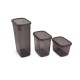 Hermia Storage Box Set (18 Pieces) BNMPEGYAR18-13232 Anthracite