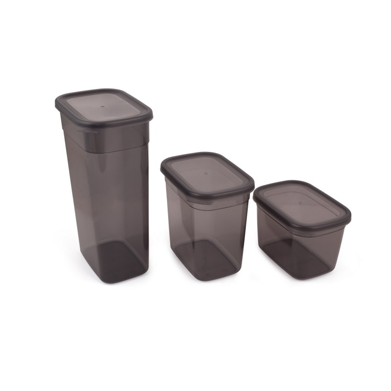 Hermia Storage Box Set (18 Pieces) BNMPEGYAR18-13232 Anthracite