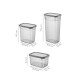 Hermia Storage Box Set (24 Pieces) BNMPEGYAR24-13232 Anthracite
