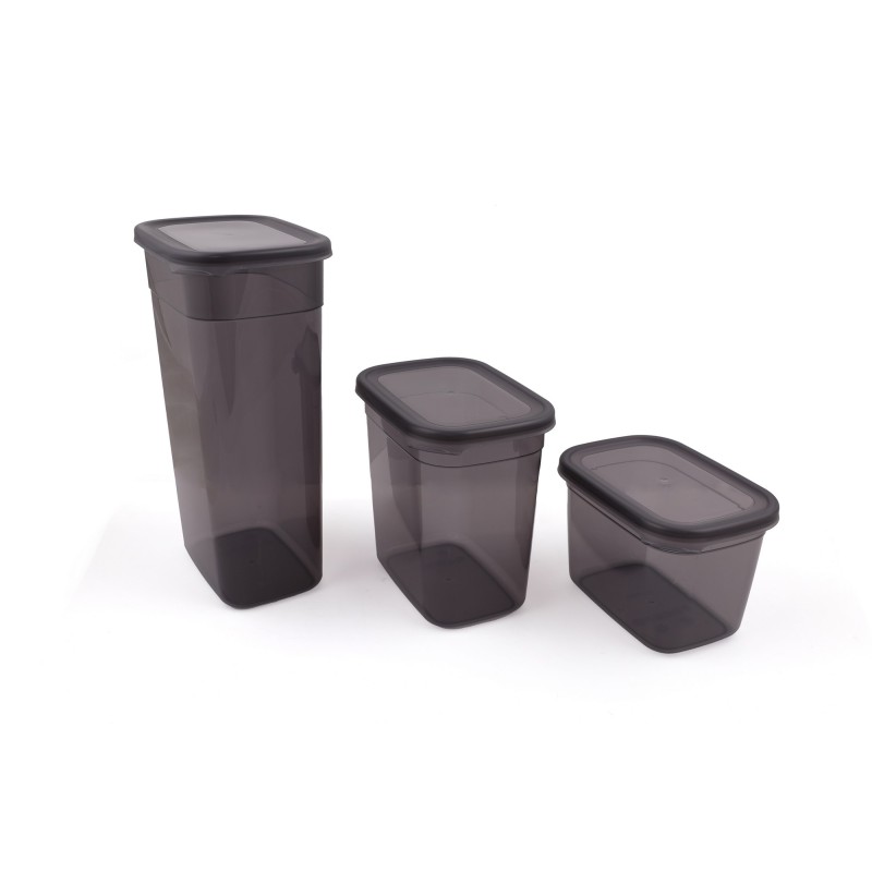 Hermia Storage Box Set (24 Pieces) BNMPEGYAR24-13232 Anthracite